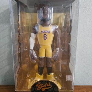 Brand New Funko Gold Lebron James 12 inch Premium Vinyl Figure